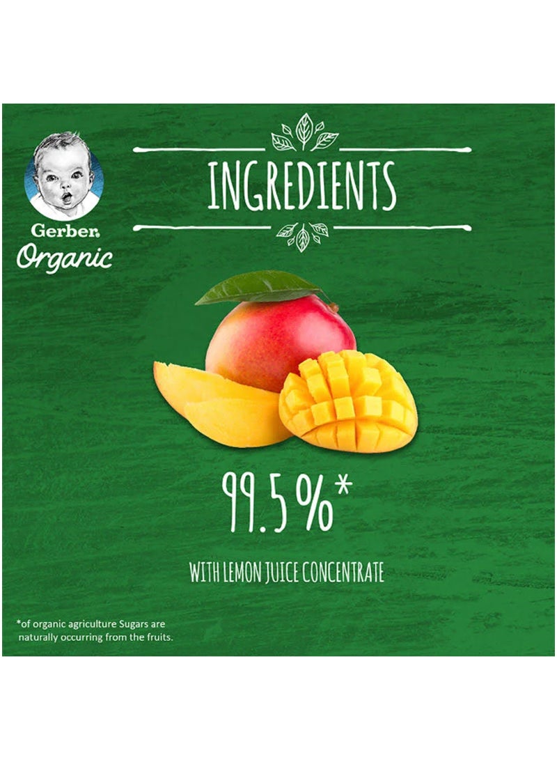 Gerber Organic Mango Puree - Image 4